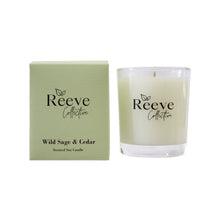 Load image into Gallery viewer, Wild Sage & Cedar Scented Soy Candles