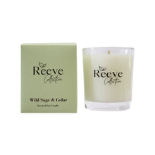 Load image into Gallery viewer, Wild Sage &amp; Cedar Scented Soy Candles

